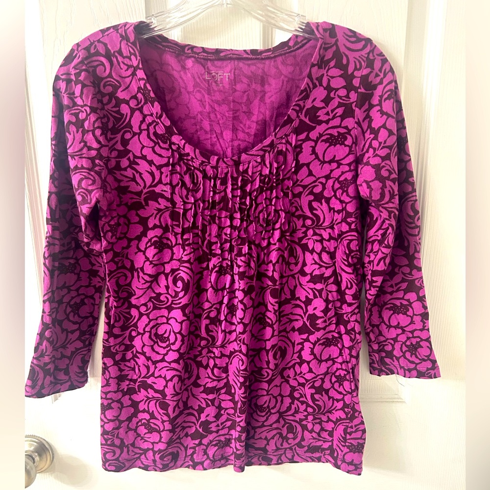LOFT Tee, 3/4 sleeve, XS